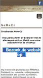 Mobile Screenshot of groothandel-nemeco.nl